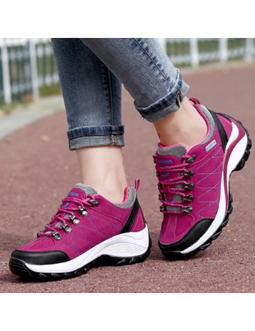 Women Casual Breathable Non-slip Wear-resistant Comfortable Outdoors Camping & Hiking Shoes